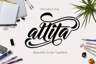 Allita: A Fluid Script Font for Editorial Design