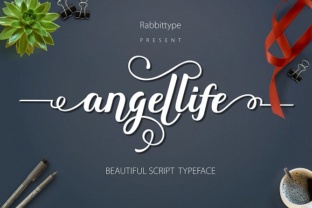 Angellife Beauty: A Handwritten Font for Crafters