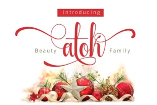 Beauty Atok: A Handwritten Typeface for Editorial Design