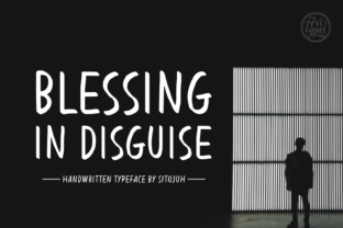 Blessing in Disguise: A Bold Script Font for Campaigns
