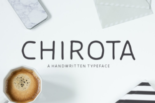 Chirota Font: A Playful Typeface for Makers