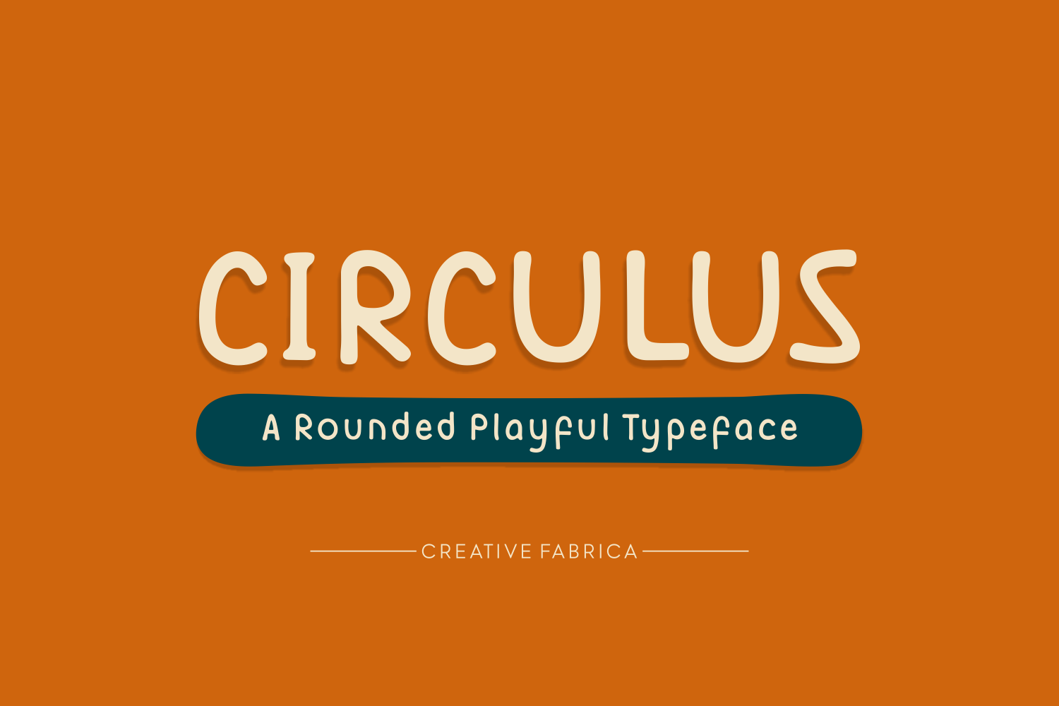 Circulus: A Rounded Typeface for Friendly Editorial Design