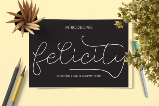 Felicity Typeface: Elegant Script for Editorial Design