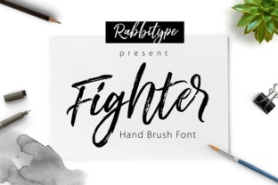 Fighter Typeface: A Fluid Script for Editorial Design