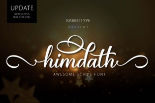 Himdath: A Script Font for Modern Campaigns