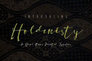Holdenisty: A Handwritten Typeface for Modern Web Design
