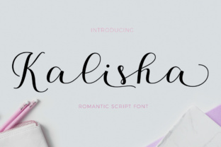 Kalisha Font: Elevate Your Brand with Modern Calligraphy