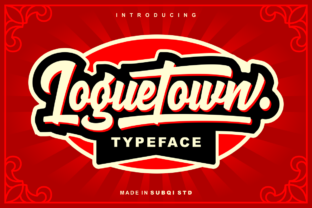 Loguetown: A Bold Script Font for Branding