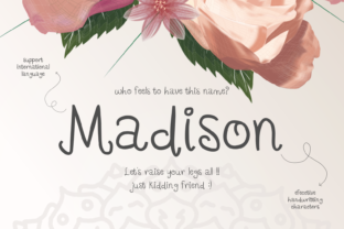 Madison: A Handwritten Font for Authentic Branding