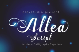 New Allea: A Script Font for Modern Campaigns