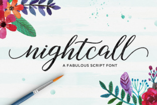 Nightcall: The Script Font for Scroll-Stopping Designs