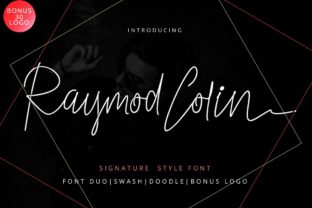 Raymod Colin: A Handcrafted Script Font for Makers