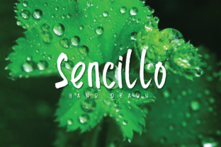 Sencillo Font: A Hand-Drawn Typeface for Polished Branding