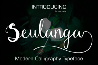 Seulanga: A Handwritten Font for Editorial Design