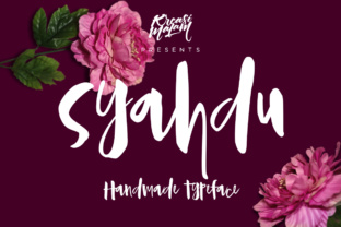 Syahdu: A Playful Script Font for Editorial Design