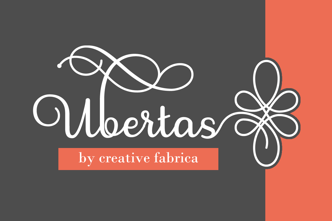 Ubertas: A Versatile Script Font for Bold Branding
